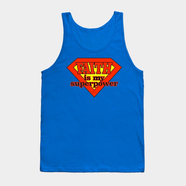 FAITH superpower Tank Top by NN Tease